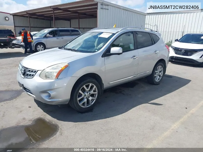 JN8AS5MT2CW282406 2012 Nissan Rogue S/Sv