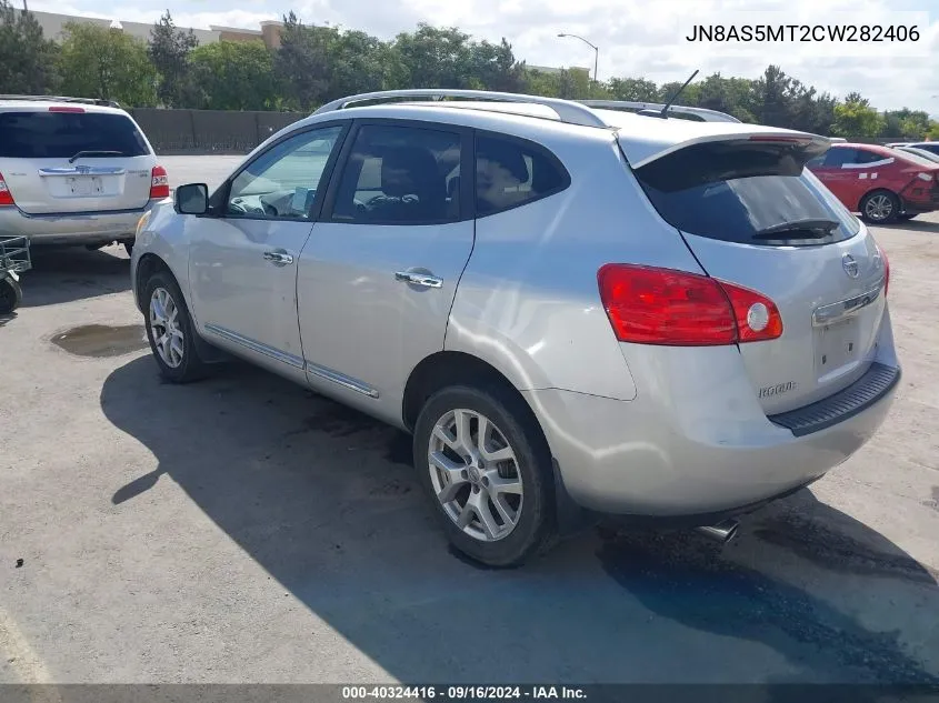 2012 Nissan Rogue S/Sv VIN: JN8AS5MT2CW282406 Lot: 40324416