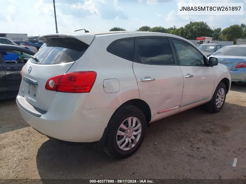 JN8AS5MT8CW261897 2012 Nissan Rogue S