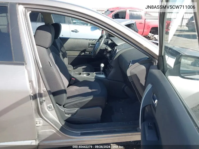 JN8AS5MV5CW711006 2012 Nissan Rogue S