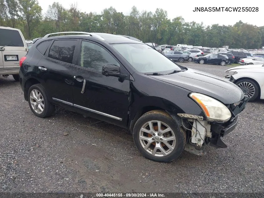 2012 Nissan Rogue S/Sv VIN: JN8AS5MT4CW255028 Lot: 40445155