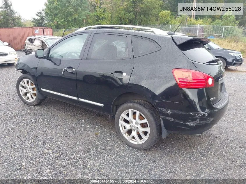 2012 Nissan Rogue S/Sv VIN: JN8AS5MT4CW255028 Lot: 40445155