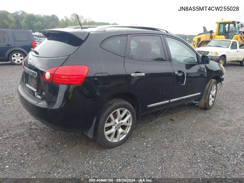 JN8AS5MT4CW255028 2012 Nissan Rogue S/Sv