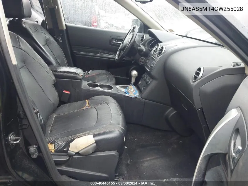 JN8AS5MT4CW255028 2012 Nissan Rogue S/Sv