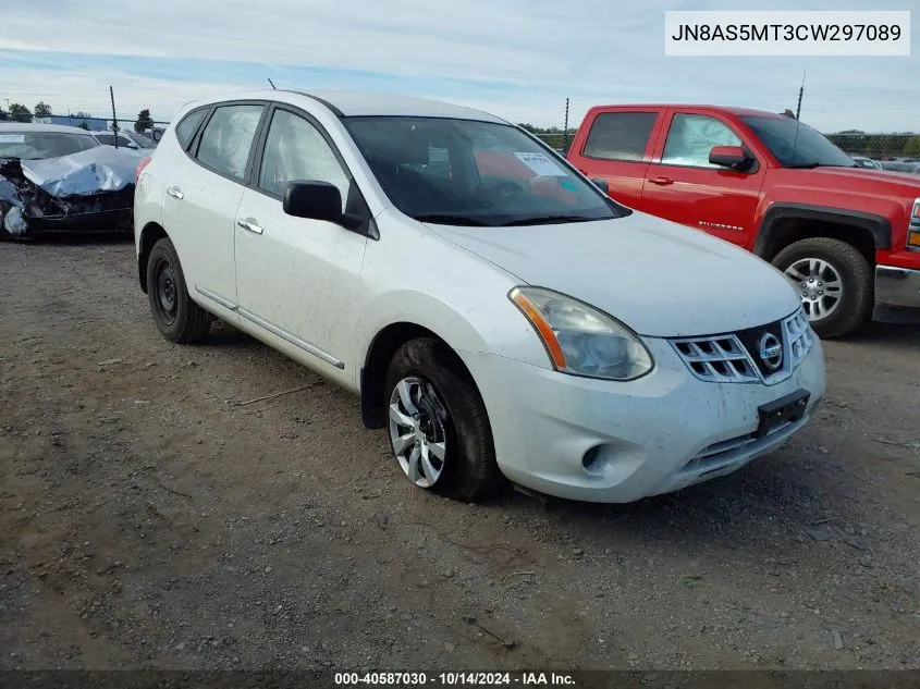 2012 Nissan Rogue S/Sv VIN: JN8AS5MT3CW297089 Lot: 40587030