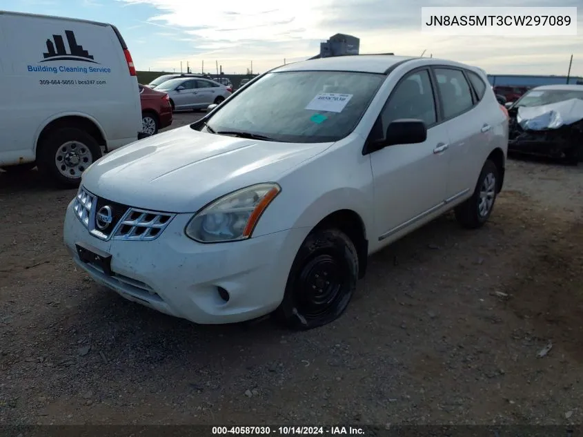 JN8AS5MT3CW297089 2012 Nissan Rogue S/Sv