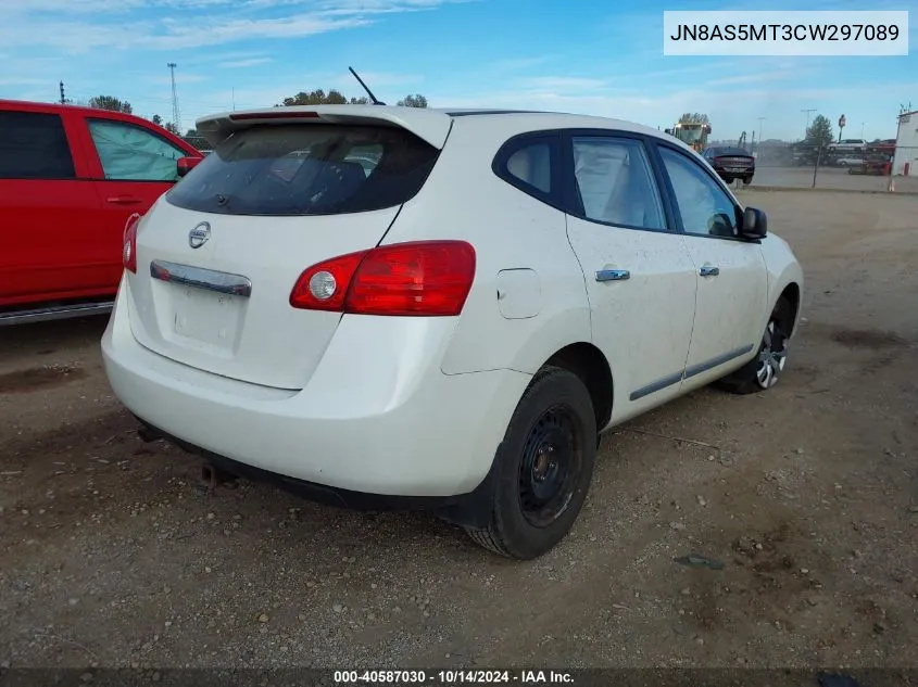 JN8AS5MT3CW297089 2012 Nissan Rogue S/Sv