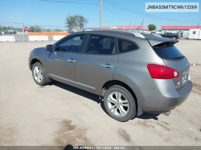 JN8AS5MT9CW613269 2012 Nissan Rogue Sv