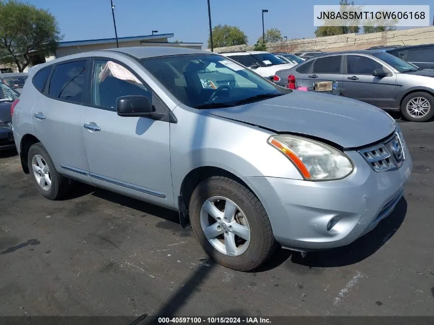 JN8AS5MT1CW606168 2012 Nissan Rogue S