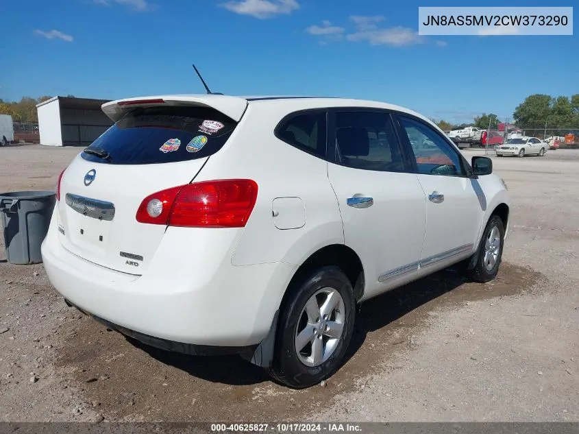 2012 Nissan Rogue S VIN: JN8AS5MV2CW373290 Lot: 40625827