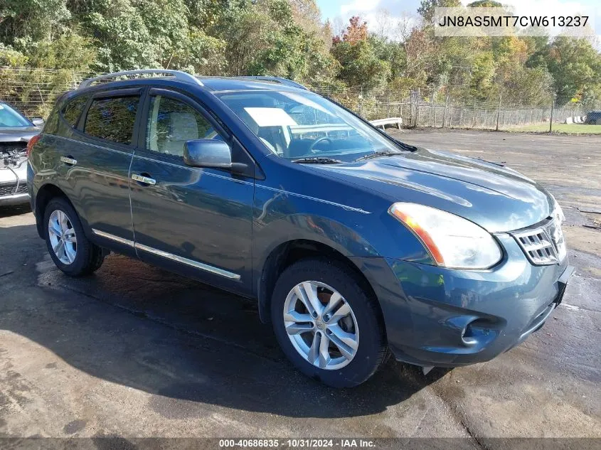 2012 Nissan Rogue Sv VIN: JN8AS5MT7CW613237 Lot: 40686835