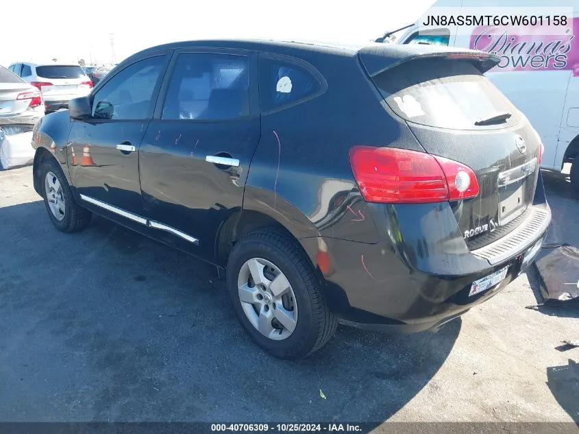 JN8AS5MT6CW601158 2012 Nissan Rogue S