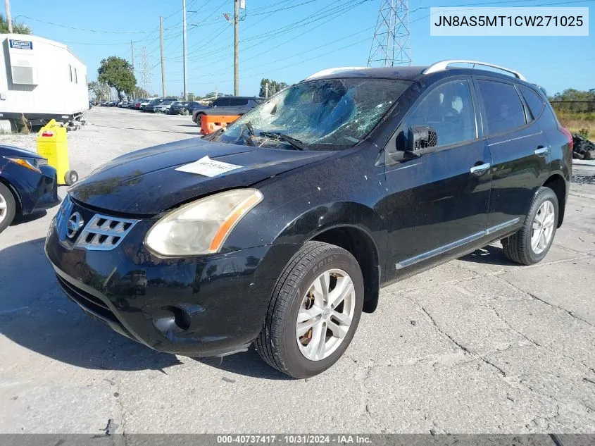 2012 Nissan Rogue Sv VIN: JN8AS5MT1CW271025 Lot: 40737417