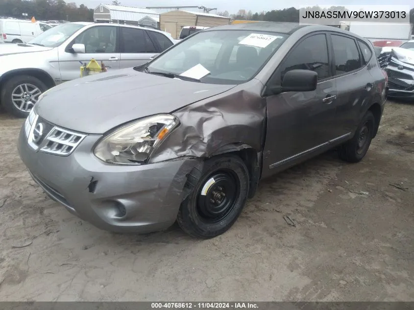 2012 Nissan Rogue S VIN: JN8AS5MV9CW373013 Lot: 40768612