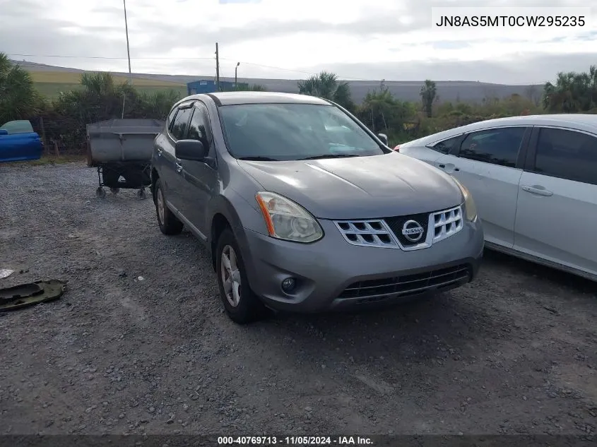 JN8AS5MT0CW295235 2012 Nissan Rogue S/Sv