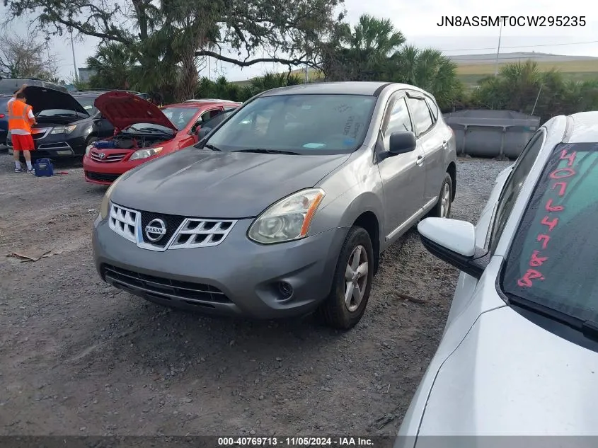 JN8AS5MT0CW295235 2012 Nissan Rogue S/Sv