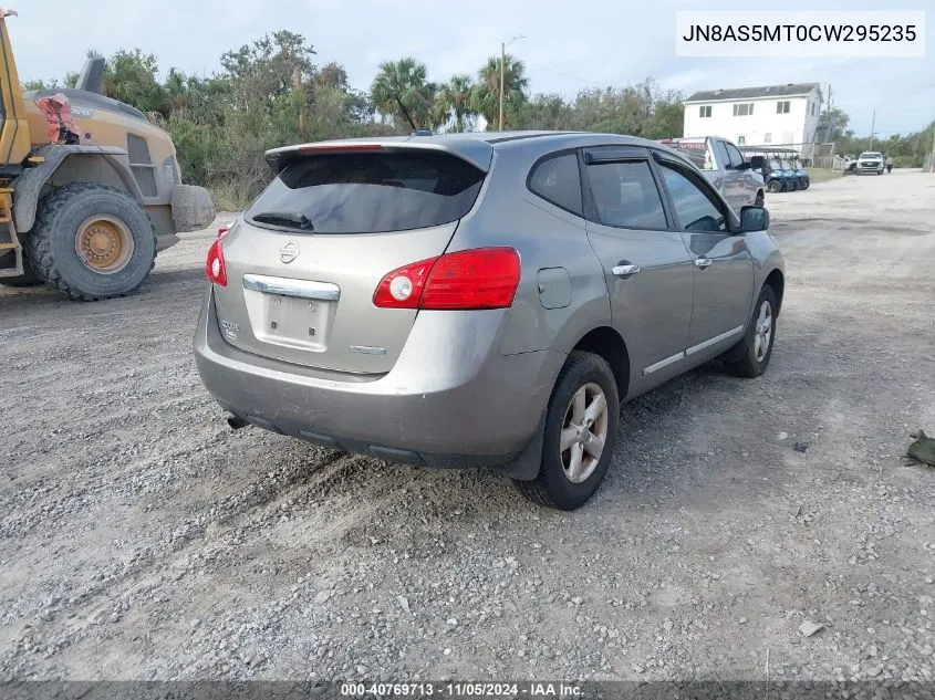 JN8AS5MT0CW295235 2012 Nissan Rogue S/Sv