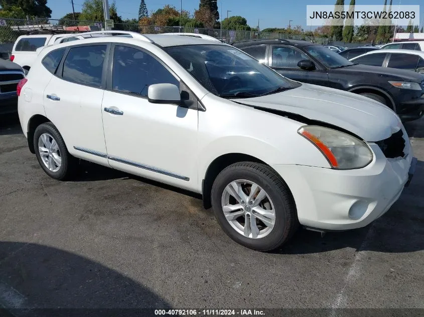 2012 Nissan Rogue Sv VIN: JN8AS5MT3CW262083 Lot: 40792106