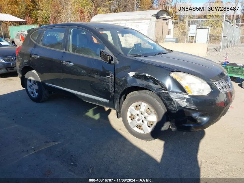 2012 Nissan Rogue S VIN: JN8AS5MT3CW288487 Lot: 40816707