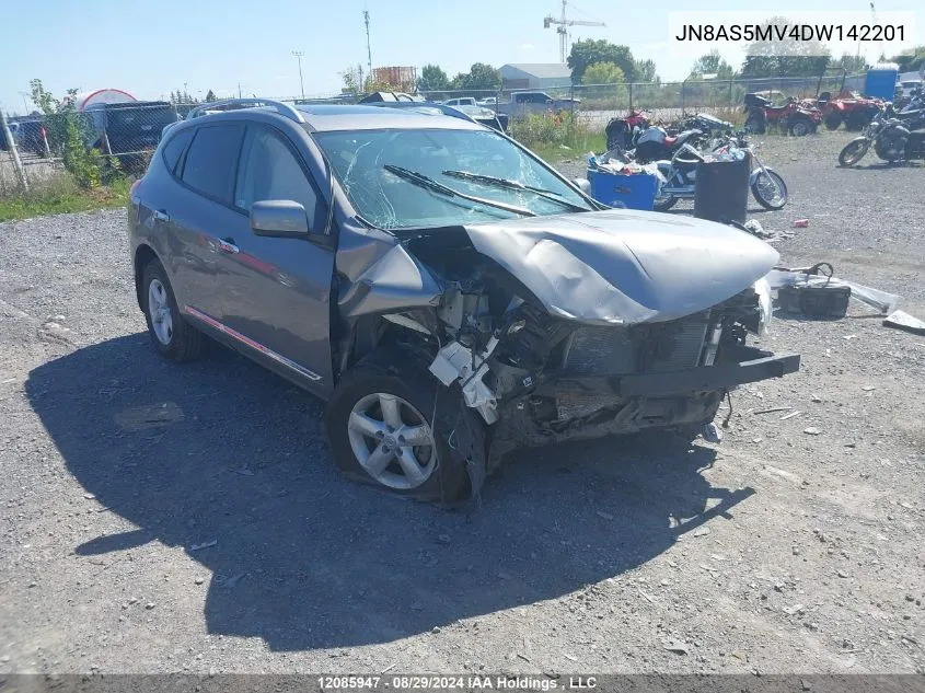 2013 Nissan Rogue VIN: JN8AS5MV4DW142201 Lot: 12085947