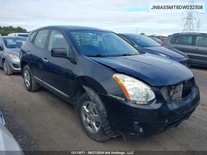 2013 Nissan Rogue VIN: JN8AS5MT8DW032508 Lot: 12113071