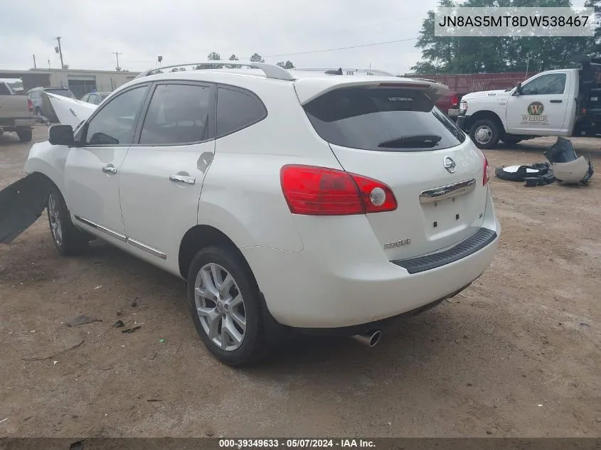 JN8AS5MT8DW538467 2013 Nissan Rogue Sv W/Sl Pkg