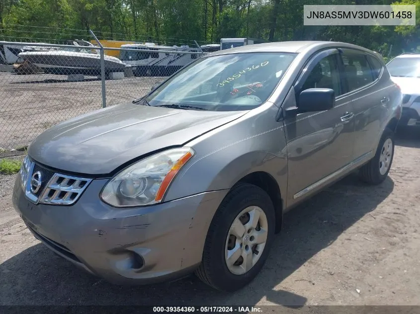 2013 Nissan Rogue S VIN: JN8AS5MV3DW601458 Lot: 39354360