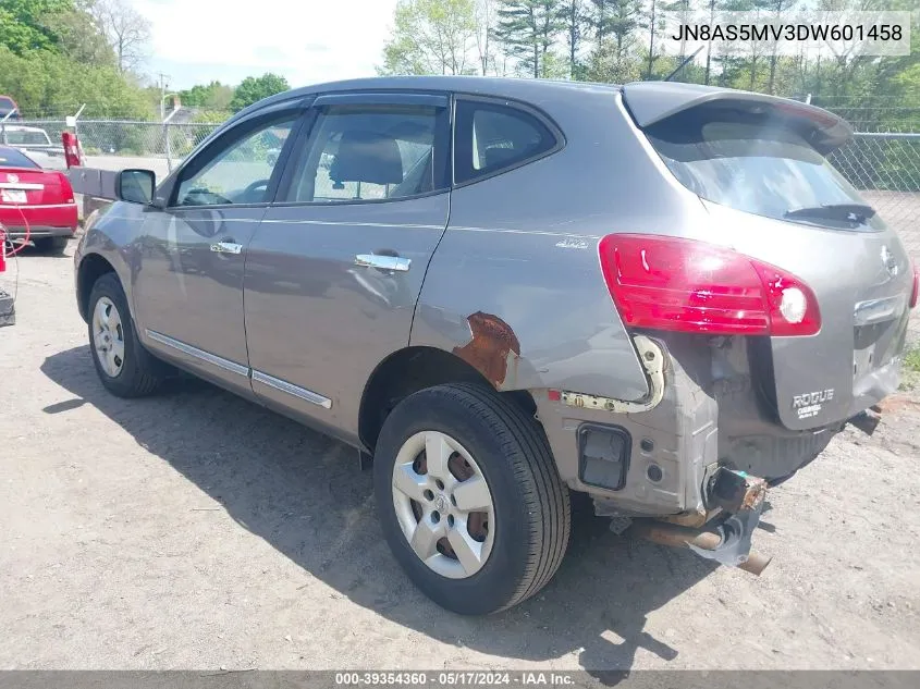 2013 Nissan Rogue S VIN: JN8AS5MV3DW601458 Lot: 39354360