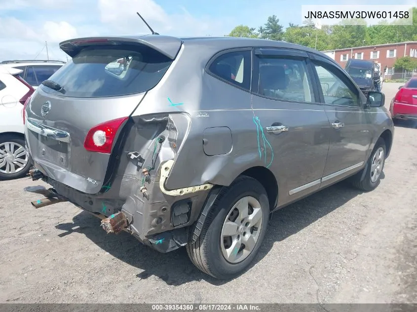 2013 Nissan Rogue S VIN: JN8AS5MV3DW601458 Lot: 39354360