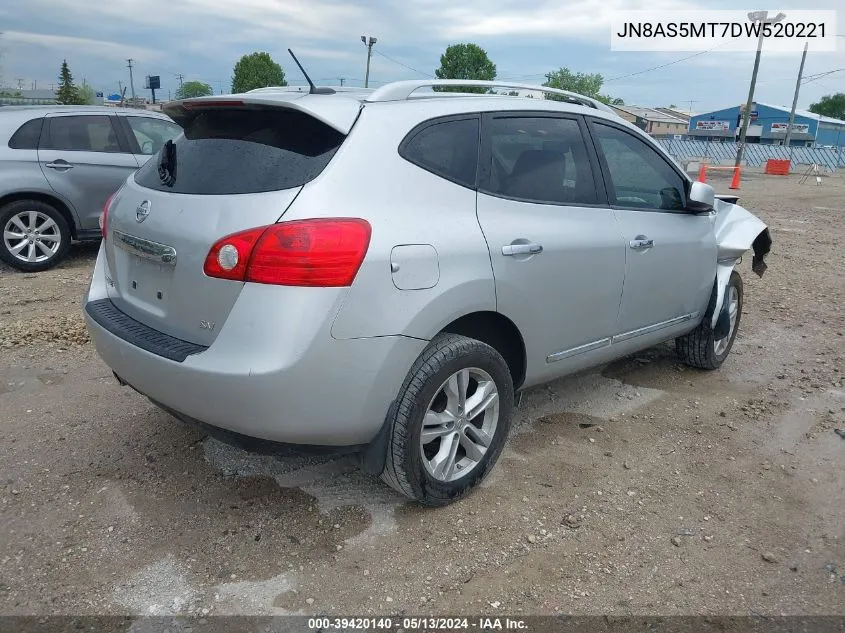 2013 Nissan Rogue Sv VIN: JN8AS5MT7DW520221 Lot: 39420140