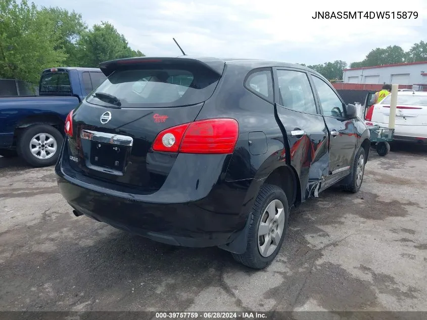 2013 Nissan Rogue S VIN: JN8AS5MT4DW515879 Lot: 39757759