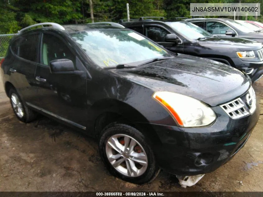 2013 Nissan Rogue Sv VIN: JN8AS5MV1DW140602 Lot: 39766772