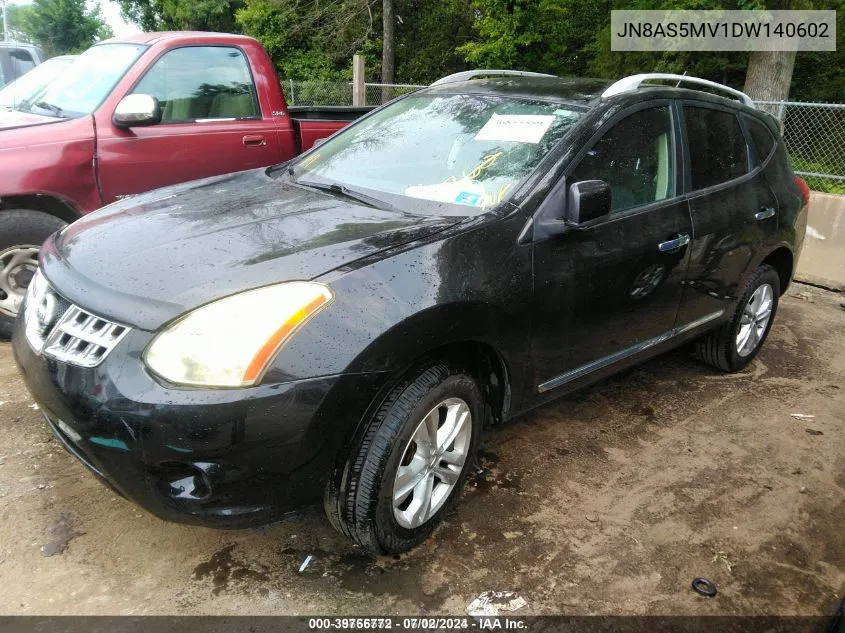 2013 Nissan Rogue Sv VIN: JN8AS5MV1DW140602 Lot: 39766772