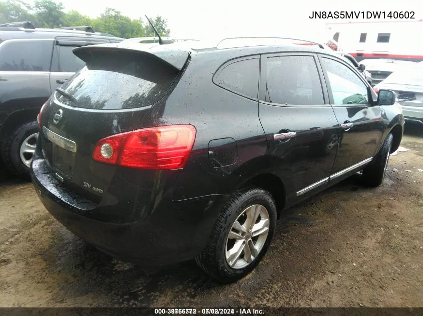 2013 Nissan Rogue Sv VIN: JN8AS5MV1DW140602 Lot: 39766772