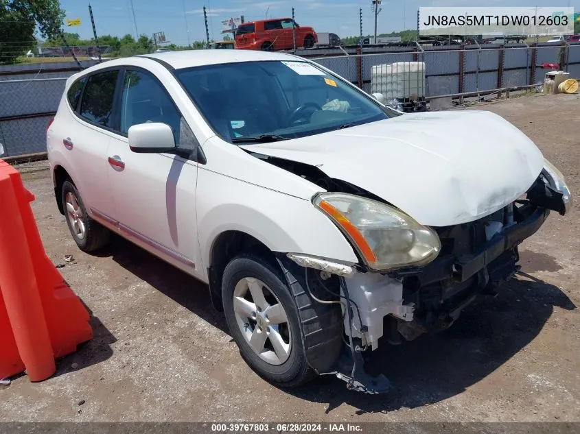 2013 Nissan Rogue S VIN: JN8AS5MT1DW012603 Lot: 39767803