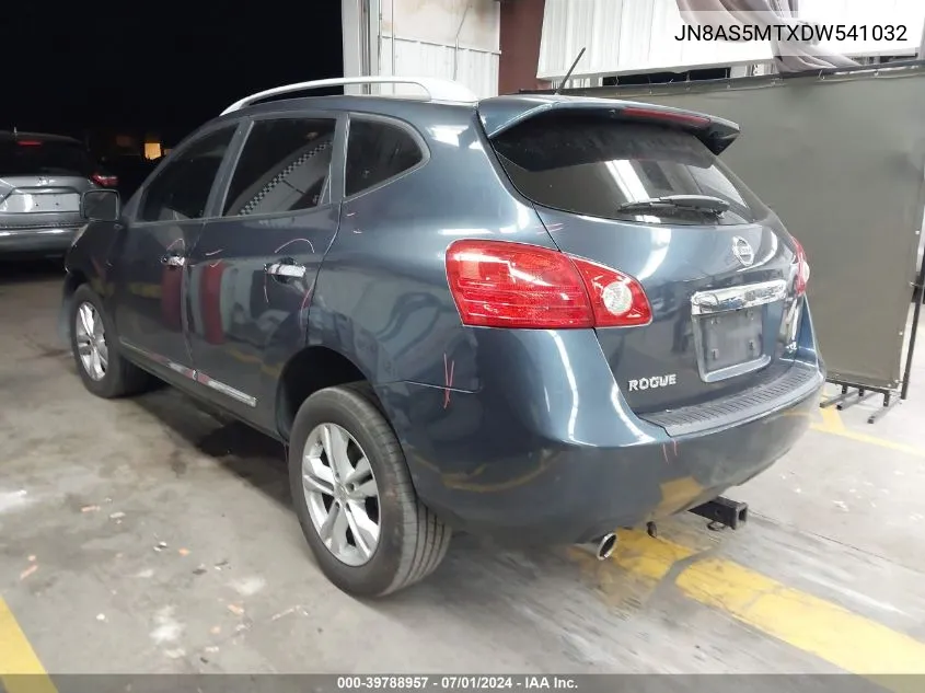 2013 Nissan Rogue Sv VIN: JN8AS5MTXDW541032 Lot: 39788957