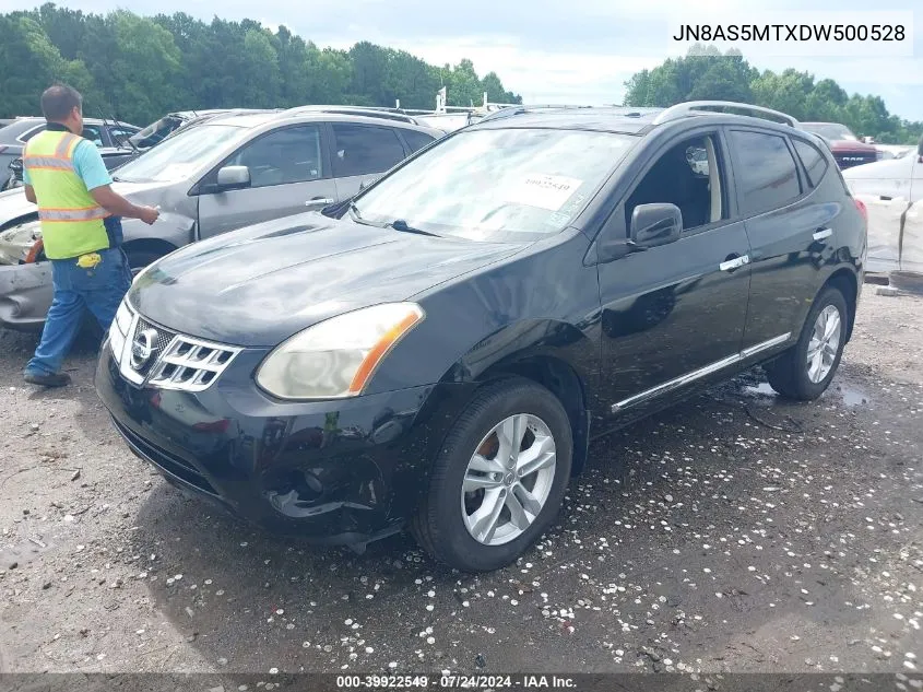 2013 Nissan Rogue Sv VIN: JN8AS5MTXDW500528 Lot: 39922549