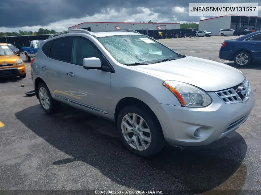 2013 Nissan Rogue Sv W/Sl Pkg VIN: JN8AS5MV0DW131597 Lot: 39942253