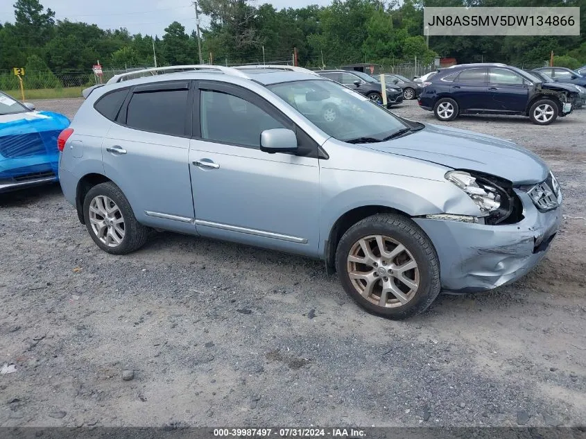 JN8AS5MV5DW134866 2013 Nissan Rogue Sv W/Sl Pkg