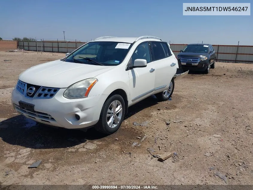 2013 Nissan Rogue Sv VIN: JN8AS5MT1DW546247 Lot: 39990594