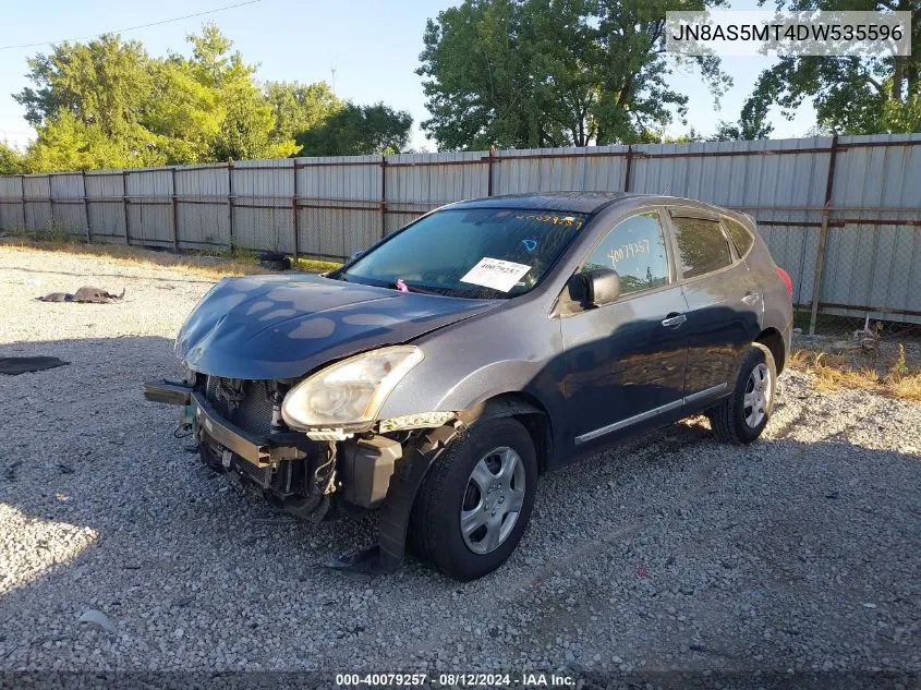 2013 Nissan Rogue S VIN: JN8AS5MT4DW535596 Lot: 40079257