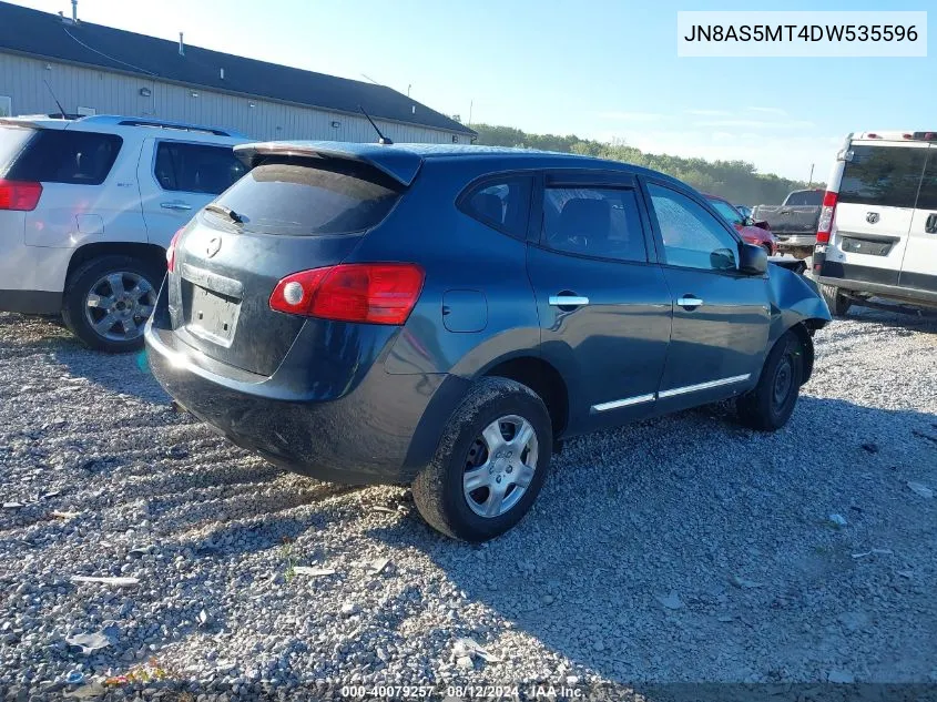 2013 Nissan Rogue S VIN: JN8AS5MT4DW535596 Lot: 40079257