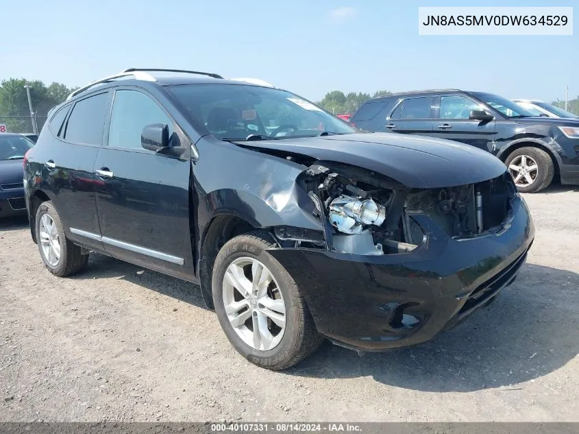 2013 Nissan Rogue S/Sv VIN: JN8AS5MV0DW634529 Lot: 40107331