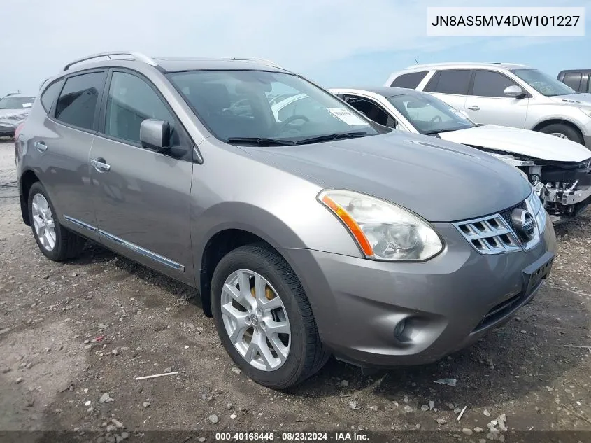 2013 Nissan Rogue Sv W/Sl Pkg VIN: JN8AS5MV4DW101227 Lot: 40168445