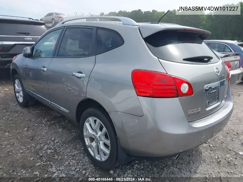 JN8AS5MV4DW101227 2013 Nissan Rogue Sv W/Sl Pkg