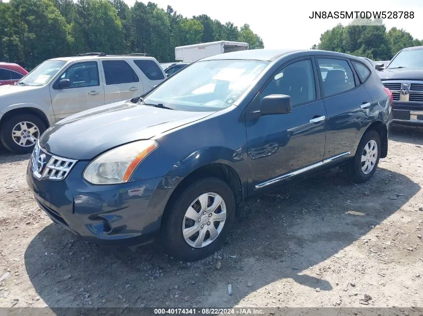 2013 Nissan Rogue S VIN: JN8AS5MT0DW528788 Lot: 40174341