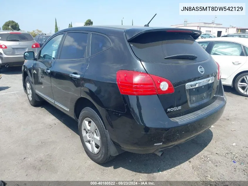 JN8AS5MT8DW542129 2013 Nissan Rogue S