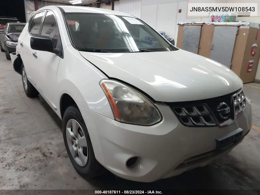 JN8AS5MV5DW108543 2013 Nissan Rogue S