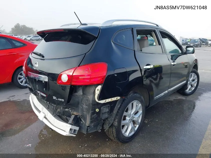 JN8AS5MV7DW621048 2013 Nissan Rogue Sv W/Sl Pkg