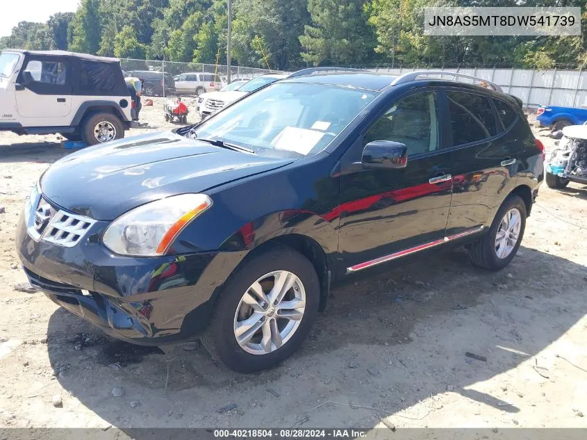 2013 Nissan Rogue Sv VIN: JN8AS5MT8DW541739 Lot: 40218504